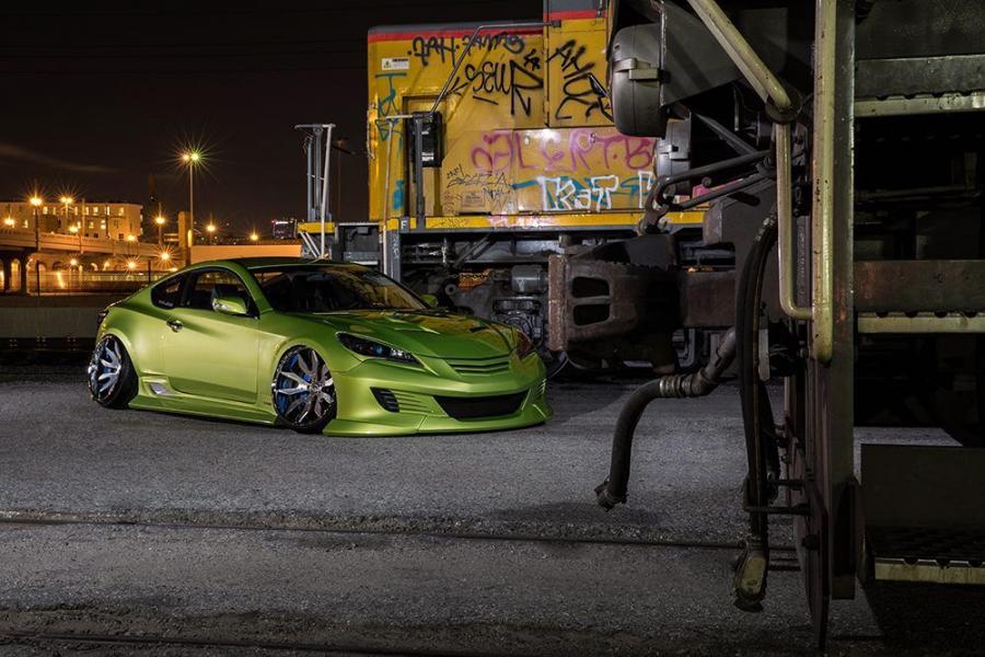  Hyundai Genesis Coupe by Forgiato Wheels 2014 года  (фото 2 из 8)